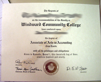 Fake Diploma With Raised Gold Foil Seal